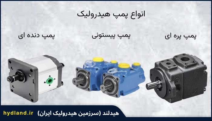 انواع پمپ هیدرولیک