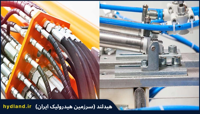 4 تفاوت هیدرولیک و پنوماتیک